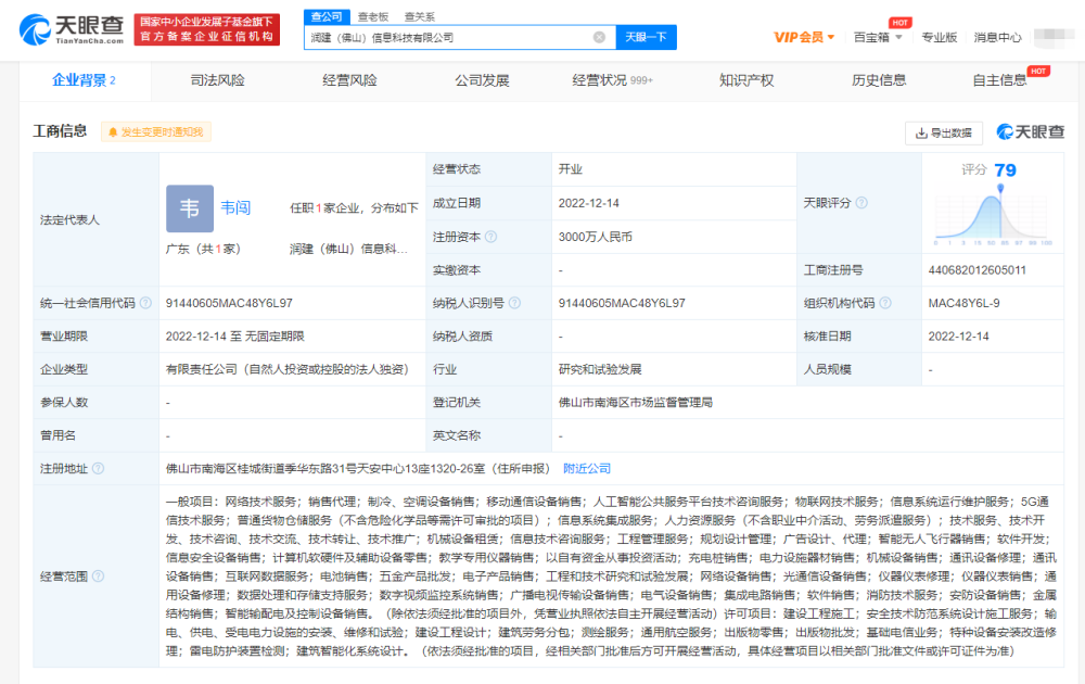 潤(rùn)建股份佛山落子，布局人工智能公共服務(wù)平臺(tái)技術(shù)咨詢(xún)服務(wù)新賽道